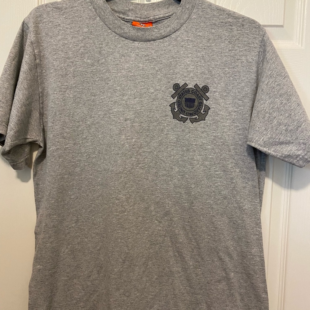 US Coast Guard Seal Logo T-shirt Made In USA